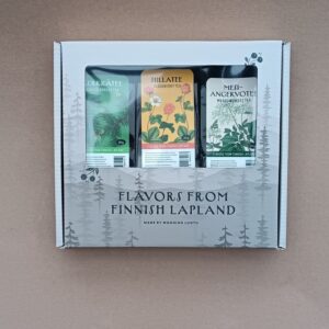 Kolmen teen lahjapakkaus