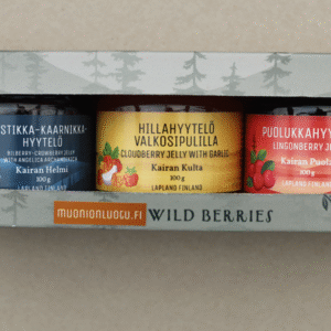 Kolme herkkua lahjapakkaus 3 x 100 g